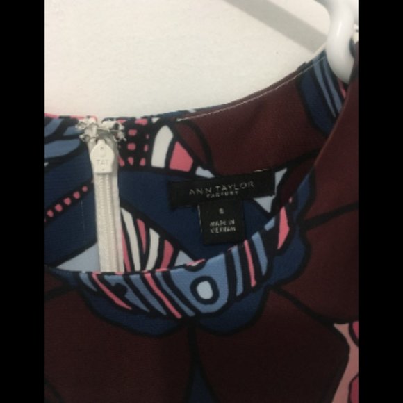 Ann Taylor fun print dress - Picture 3 of 3
